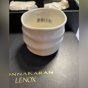 NWT- Set of 4 Votives Donna Karan x Lenox